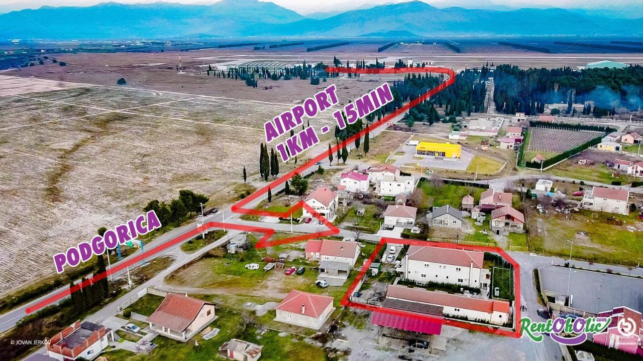 Simo Apartments Airport Podgorica Eksteriør billede