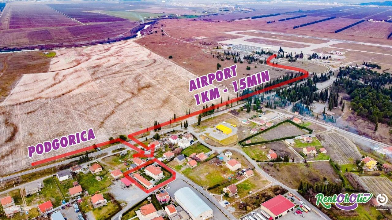 Simo Apartments Airport Podgorica Eksteriør billede