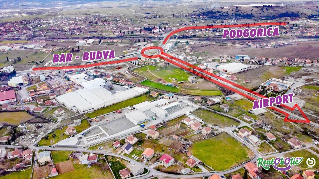 Simo Apartments Airport Podgorica Eksteriør billede