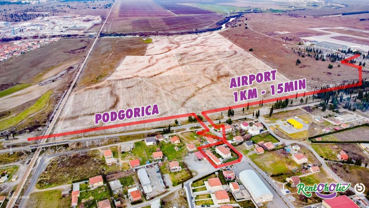 Simo Apartments Airport Podgorica Eksteriør billede